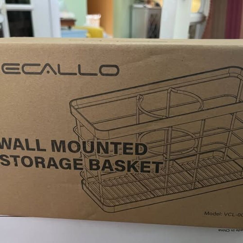 Vecallo Wall Mounted Storage Basket